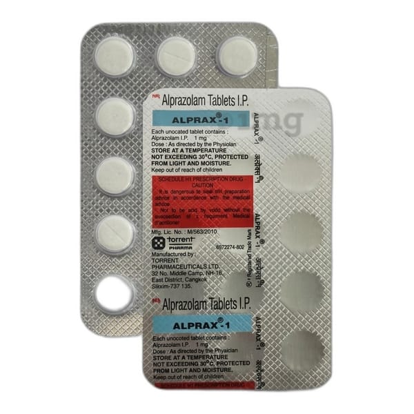 Alprazolam 1mg