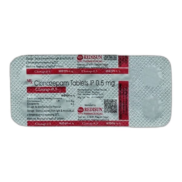 Clonazepam 0.5mg